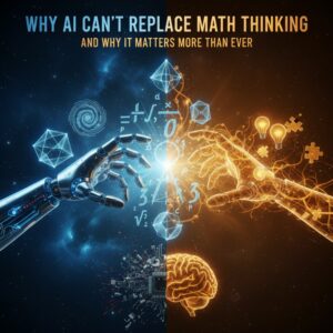 Why AI Can’t Replace Math Thinking — And Why It Matters More Than Ever