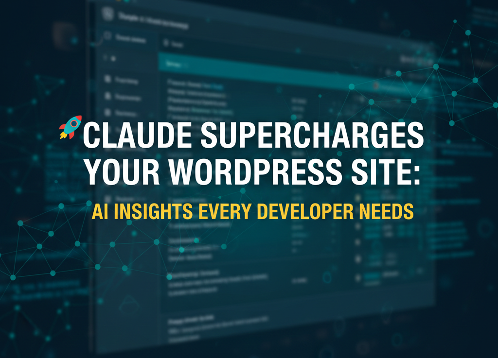 Claude AI WordPress dashboard for developers at Kalinga.AI