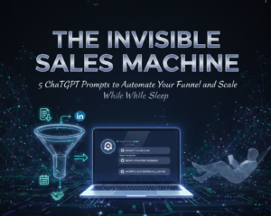 The Invisible Sales Machine: 5 ChatGPT Prompts to Automate Your Funnel and Scale While You Sleep