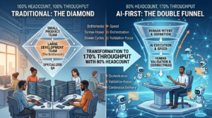 How AI-First Engineering Delivers 170% Throughput with 80% Headcount: The Inside-Out Revolution