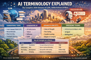 AI Terminology Explained: The Complete 2026 Glossary of LLMs, Hallucinations, and More