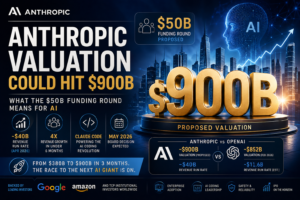 Anthropic Valuation Could Hit $900B: What the $50B Funding Round Means for AI