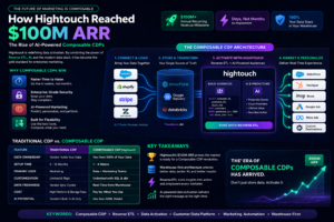 How Hightouch Reached $100M ARR: The Rise of AI-Powered Composable CDPs