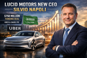 Lucid Motors Names New CEO: What Silvio Napoli’s Appointment and $750M Funding Round Mean for the EV Brand