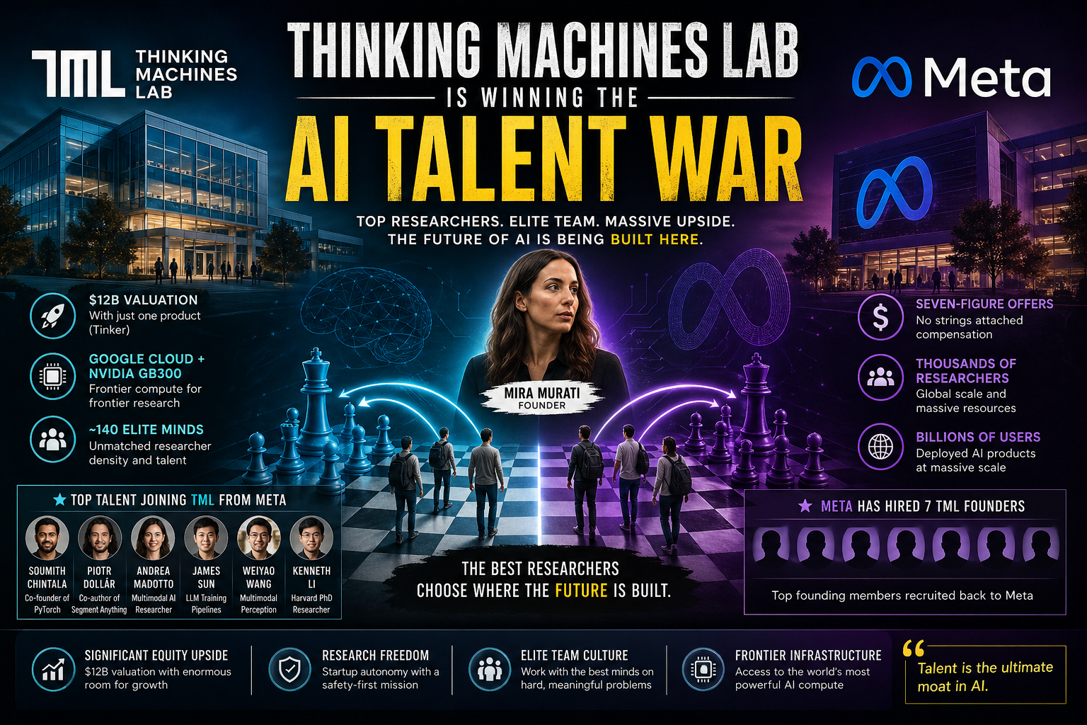 Thinking Machines Lab Dominates AI Talent War 2026