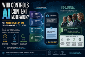 Who Controls AI Content Moderation? The Accountability Gap Shaping What AI Tells You