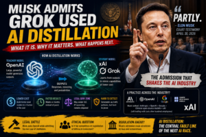What Is AI Distillation? Elon Musk’s Grok Admission Explained