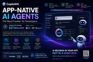 CopilotKit Raises $27M: Why App-Native AI Agents Are the Next Frontier for Developers