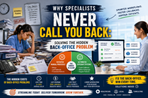 Why Specialists Never Call You Back: Solving the Hidden Back-Office Problem