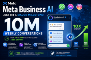 Meta Business AI Just Hit 10 Million Weekly Conversations — Here’s What Every Business Needs to Know