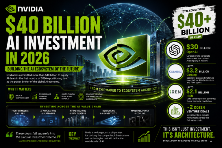 Nvidia AI Investment: Massive $40B Growth Strategy 2026