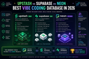 Best Vibe Coding Database in 2026: Upstash vs Supabase vs Neon Compared
