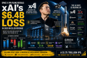 xAI’s $6.4 Billion Loss: What the SpaceX IPO Filing Reveals About Elon Musk’s AI Spending Strategy