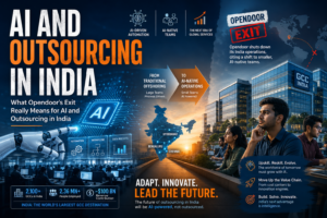 Is AI Dismantling India’s Outsourcing Empire? What Opendoor’s Exit Really Means for AI and Outsourcing in India