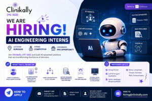 🚀 Clinikally (YC S22) is Hiring AI Engineering Interns!