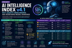 AI Intelligence Index v4.1 Explained: Why Agentic Benchmarks Are Redefining Model Rankings