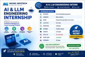 🤖 AI & LLM Engineering Internship