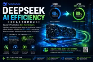 DeepSeek AI Efficiency Breakthrough: How One Open-Source Method Doubled GPU Utilization