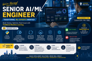 Sr. AI/ML Engineer (Contract – C2C/W2/1099)