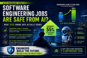 Are Software Engineering Jobs Safe from AI? What 2025 Hiring Data Actually Shows