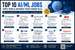 1. AI/ML Engineer — Parsons Corporation📍 Remote · 💼 3+ years experience