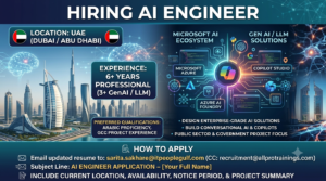 AI Engineer – UAE (Dubai / Abu Dhabi)