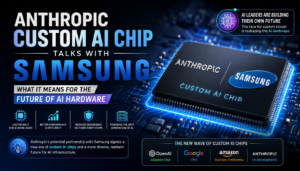 Anthropic Custom AI Chip Talks With Samsung: What It Means for the Future of AI Hardware