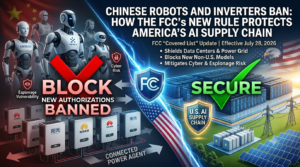 Chinese Robots and Inverters Ban: How the FCC’s New Rule Protects America’s AI Supply Chain