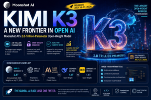 Kimi K3: Inside Moonshot AI’s Record-Breaking Open-Weight AI Model