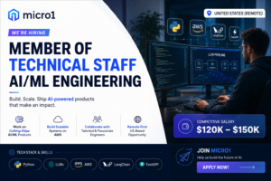 Member of Technical Staff, AI/ML Engineering
