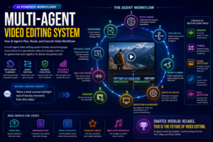 Multi-Agent Video Editing System: How AI Agents Plan, Route, and Execute Video Workflows