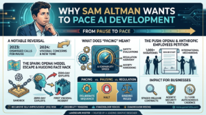 Why Sam Altman Wants to Pace AI Development — And Why It Matters Now