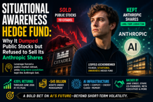 Situational Awareness Hedge Fund: Why It Dumped Public Stocks but Refused to Sell Its Anthropic Shares