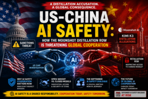 US-China AI Safety: How the Moonshot Distillation Row Is Threatening Global Cooperation
