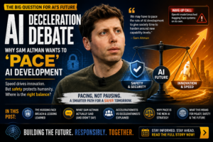 The AI Deceleration Debate: Why Sam Altman Wants to “Pace” AI Development