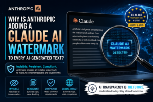 Why Is Anthropic Adding a Claude AI Watermark to Every AI-Generated Text?