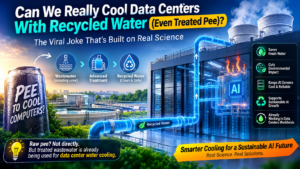 Can We Really Cool Data Centers With Recycled Water (Even Treated Pee)?