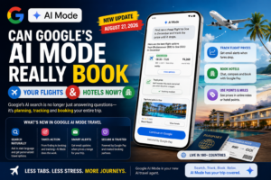 Can Google’s AI Mode Really Book Your Flights and Hotels Now?