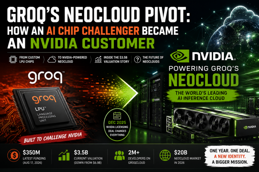Groq neocloud pivot from AI chipmaker to Nvidia-powered cloud infrastructure