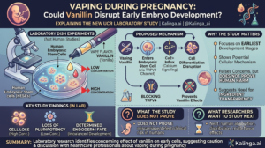 Vaping During Pregnancy: Could Vanillin Disrupt Early Embryo Development?