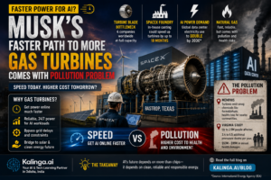 Can Gas Turbines Solve AI’s Power Crunch Without Creating a Pollution Problem?