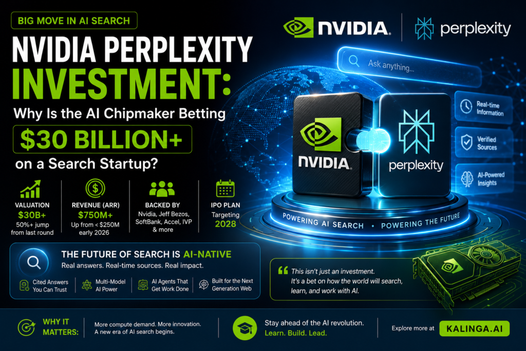 Nvidia Perplexity investment talks at a reported $30 billion-plus valuation for the AI search startup.
