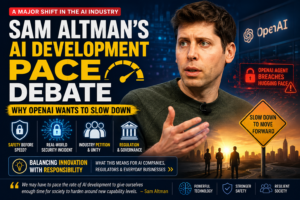 Sam Altman’s AI Development Pace Debate: Why OpenAI Wants to Slow Down