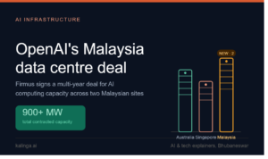 Nvidia-backed Firmus signs deal with OpenAI for Malaysia data centre capacity