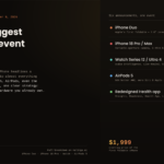 Apple Fall iPhone Event 2026: What Did Apple Announce?
