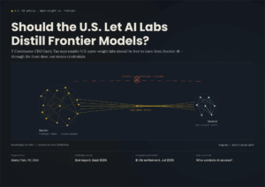 AI Model Distillation: Why Does Garry Tan Want U.S. AI Labs to Copy Frontier Models?