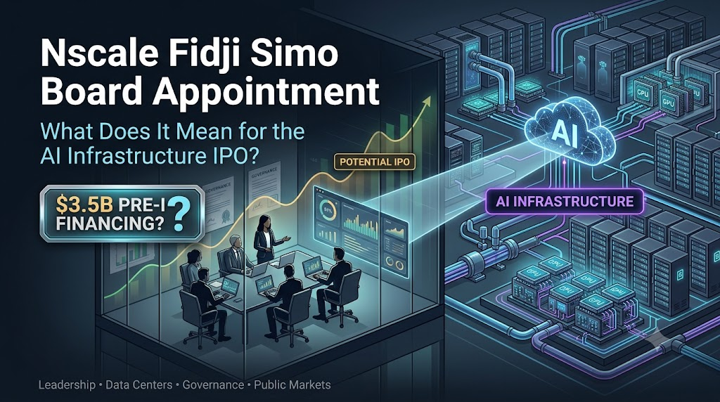 Nscale Fidji Simo appointment to the board ahead of the AI infrastructure startup’s potential IPO