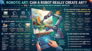 Robotic Art: Can a Robot Really Create Art?