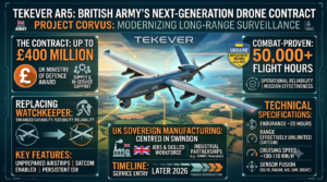TEKEVER AR5: Inside the £400 Million British Army Drone Contract