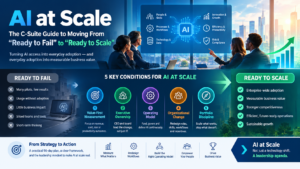 AI at Scale: The C-Suite Guide to Moving From “Ready to Fail” to “Ready to Scale”
